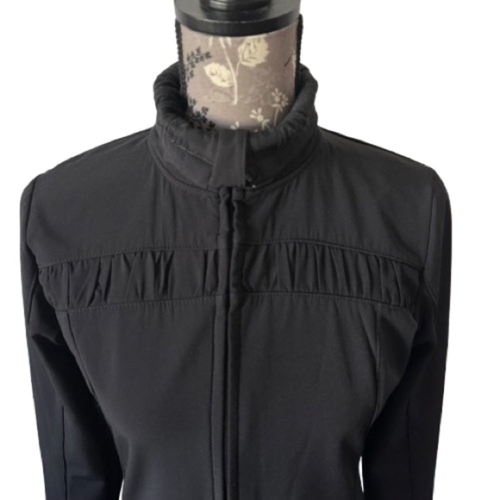 Mondetta Women' S/XS Black ZipUP Windbreaker Rain Sporty Athletic Utility Jacket - Picture 3 of 15